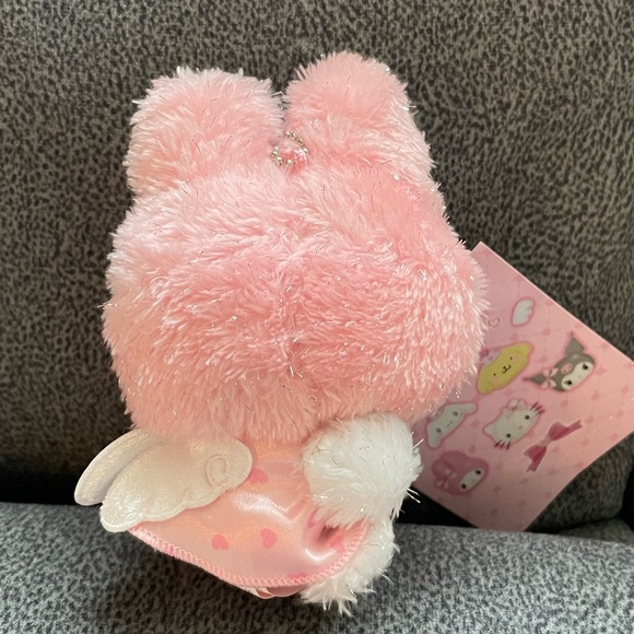 My Melody x Angel Plush Keychain - Picture 5 of 8